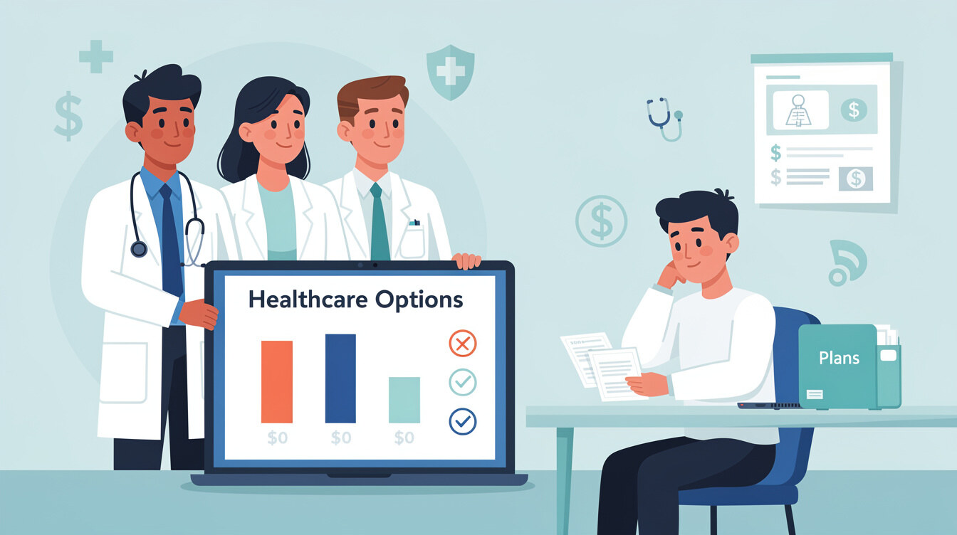 patient comparing medical providers